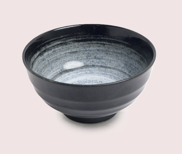 EDO Udon-Bowl set KURO