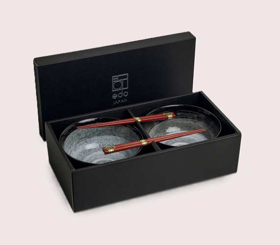 EDO Udon-Bowl set KURO
