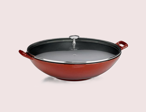 Gietijzeren wokpan (36cm)