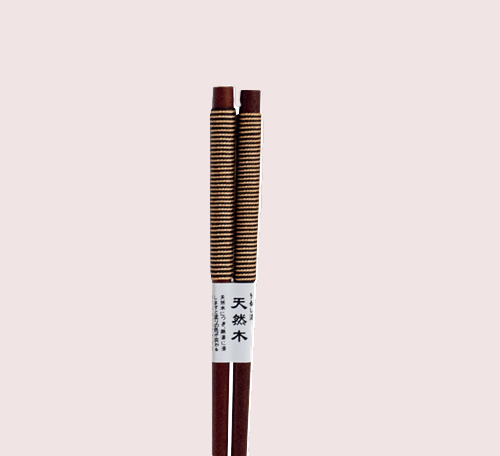 Chopsticks met gekleurd touw