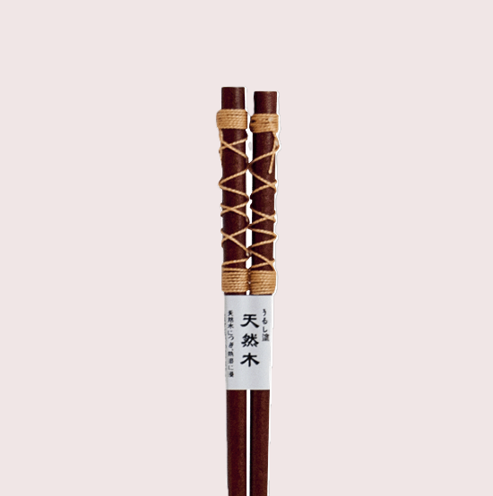 Chopsticks met gekleurd touw
