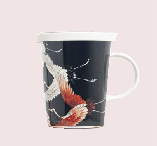 Theemok Zwart - Kraanvogel