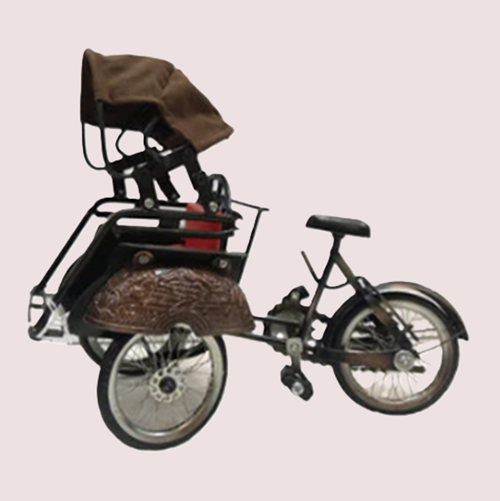 Becak miniatuur