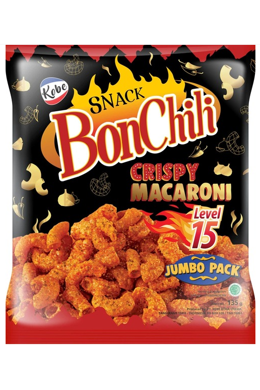 Kobe Boncabe Crispy Macaroni level 15 (150g)