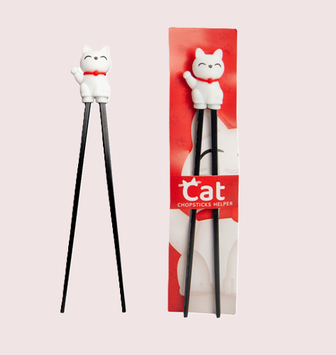 Chopsticks met dierenhulpstuk