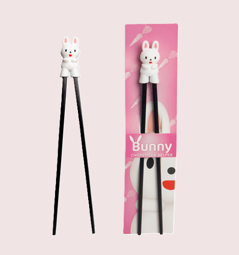 Chopsticks met dierenhulpstuk