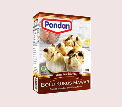 Pondan Bolu Kukus MAWAR (400gr)