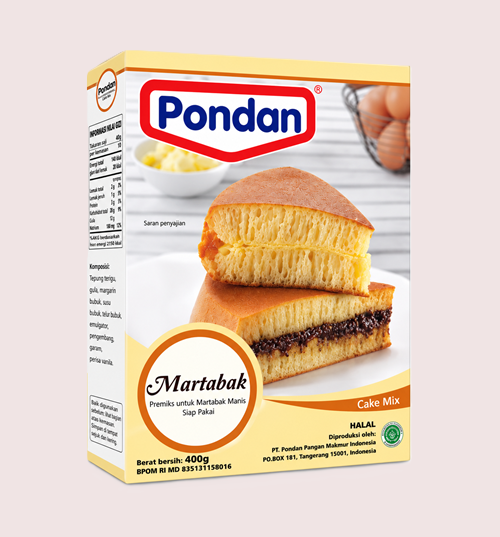 Pondan Martabak Mix (400gr.)