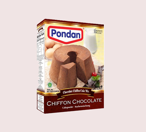 Pondan Chiffon Chocolade (400gr)