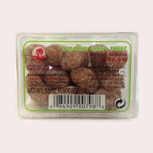 Tamarinde snoepbonbons (100g)