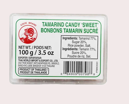 Tamarinde snoepbonbons (100g)