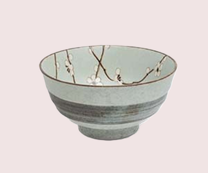 EDO Udon-Bowl Set HANA GREEN