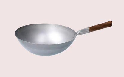 Wokpan - Ronde bodem