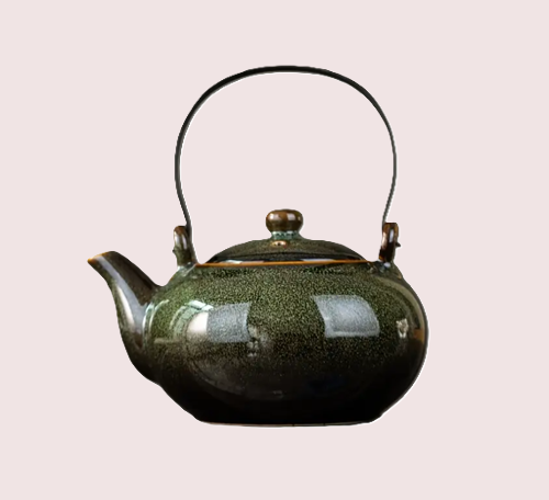 Handgemaakte glazuur theepot – 800ml
