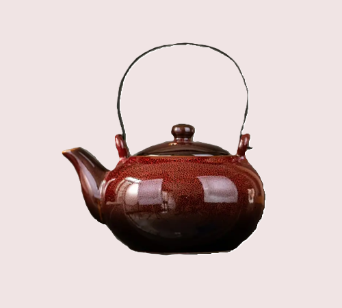 Handgemaakte glazuur theepot – 800ml
