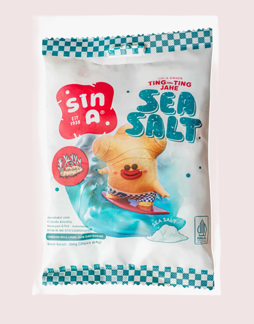 Sina Ting-Ting Sea Salt - 120g
